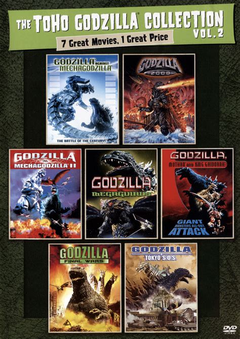 complete list of godzilla movies